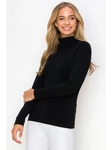 SML641 Long Sleeve Mock Neck