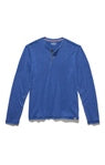 COREKT1234  CHATHAM LS BURNOUT SLUB HENLEY by Flag and Anthem