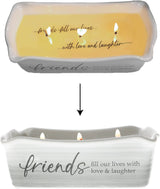 Friends - 12 oz - 100% Soy Wax Reveal Triple Wick Candle