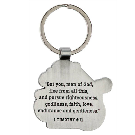 Keychain Man of God 1 Tim. 6:11