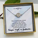 Jeremiah 29 11 Necklace, Christian Graduation Gifts, Christi