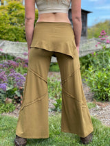 Wide Leg Panel Pants