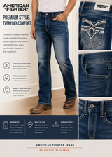 DEFENDER VOID THURMAN-R THURMAN WASH jeans by American Fighter
