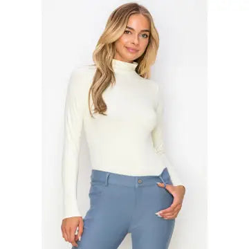 SML641 Long Sleeve Mock Neck