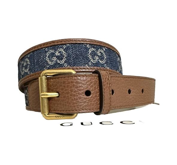 Gucci Denim Belts