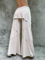 Wide Leg Panel Pants