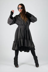 Winter Cashmere Shirt Dress TATIANA