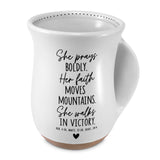 Handwarmer Mug She Prays Boldly