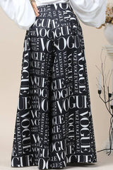 P919-2467-Vogue Bk print palazzo pants