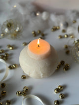 Christmas Ball - Deers | Holiday Decor | Christmas Candles: Christmas Hearth / Light Gray