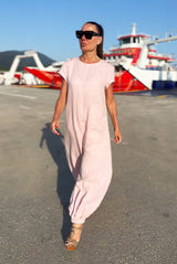 Sleeveless Linen Jumpsuit Lilian