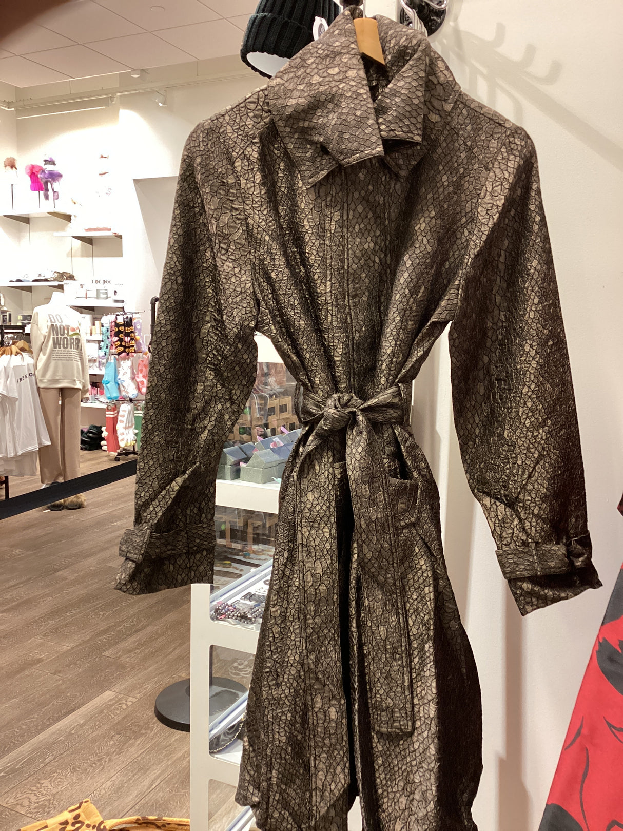 11666 - BRNZ Bubble Coat Dress