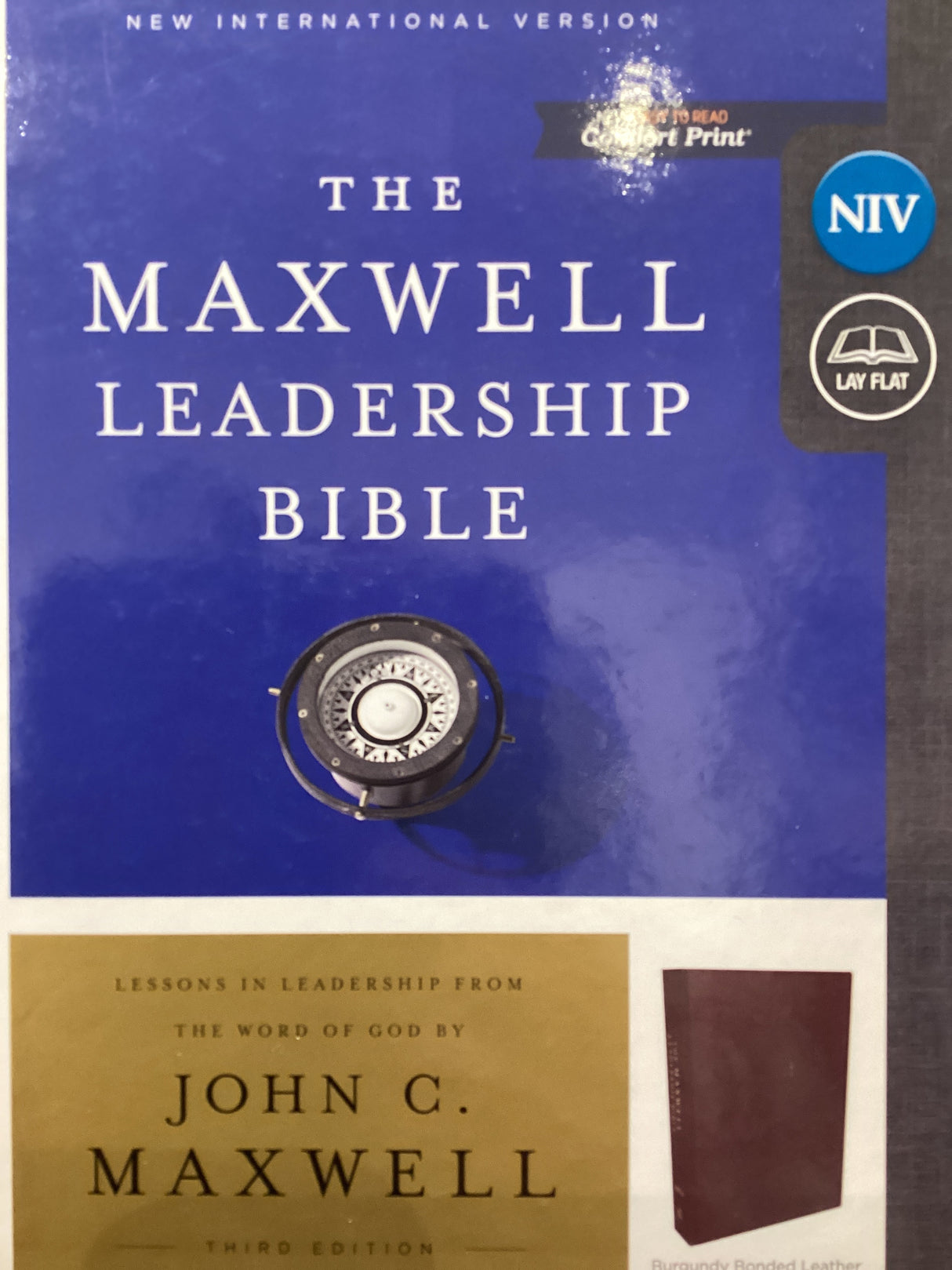 NIV, Maxwell Leadership Bible-Maxwell