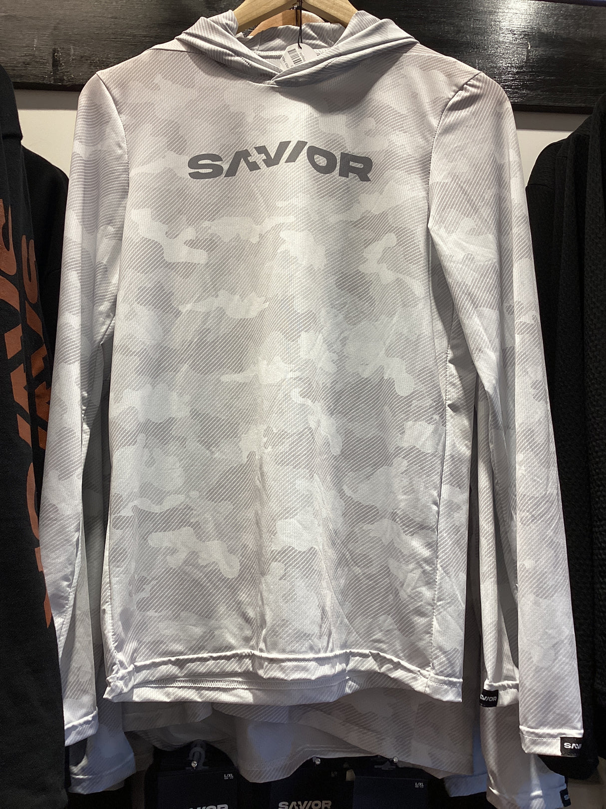 Savior Gray Camo Hoodie