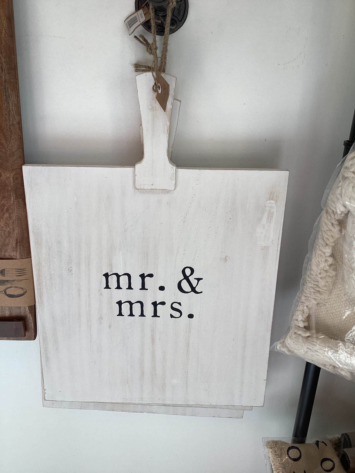 Mr & Mrs White Board