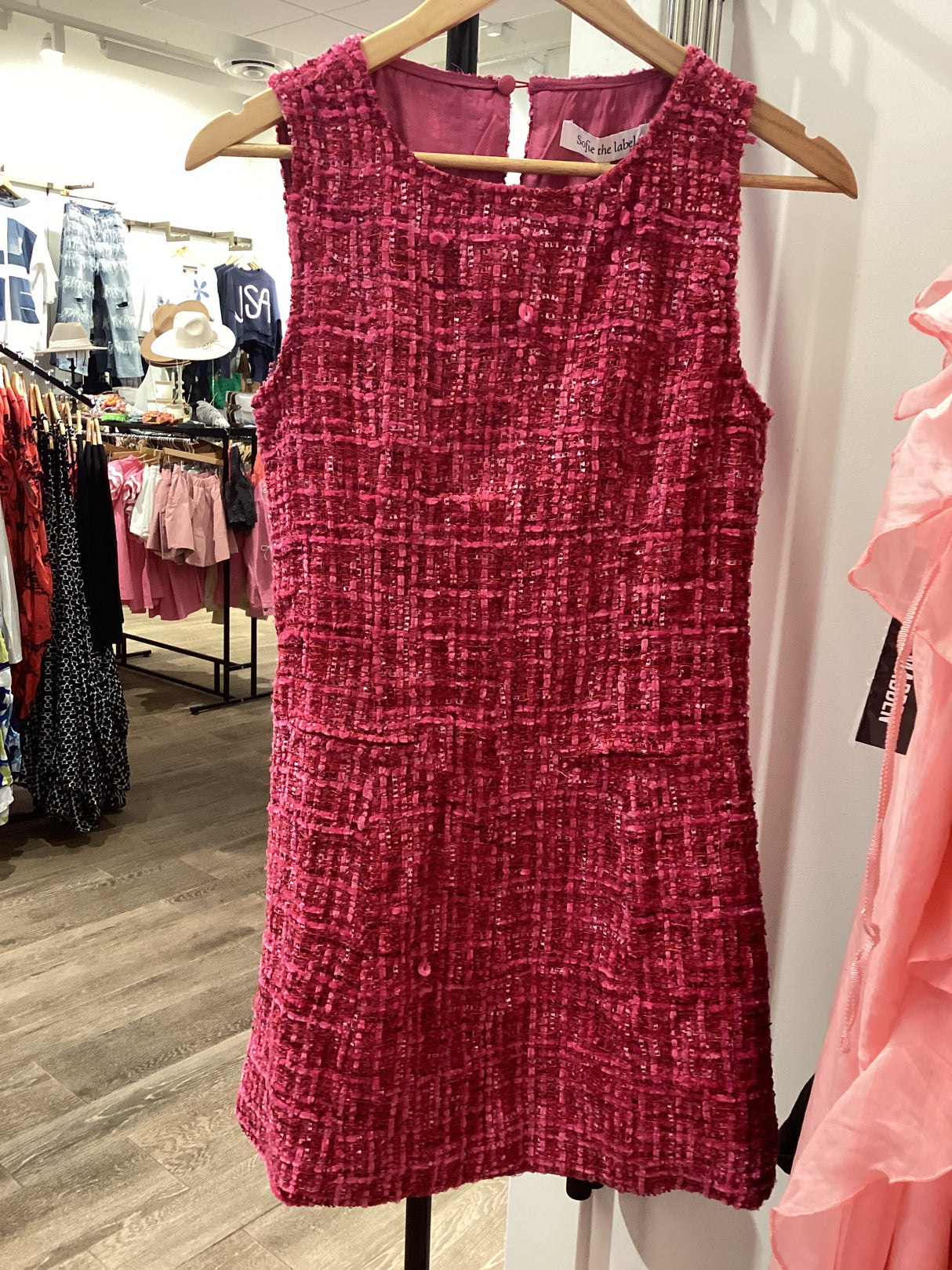 S172D-1 Sleeveless A Line Dress