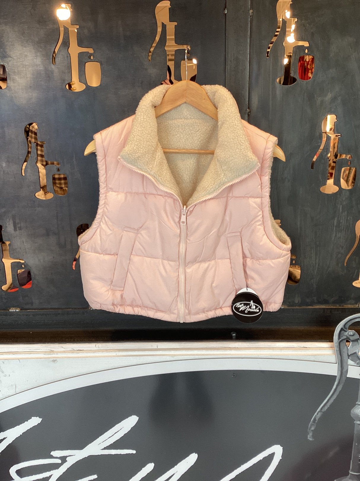 DZ23F804 Clear Sky/Dusty Pink Vest