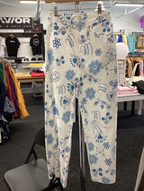 EB50281-1 Printed Wash Wide Leg