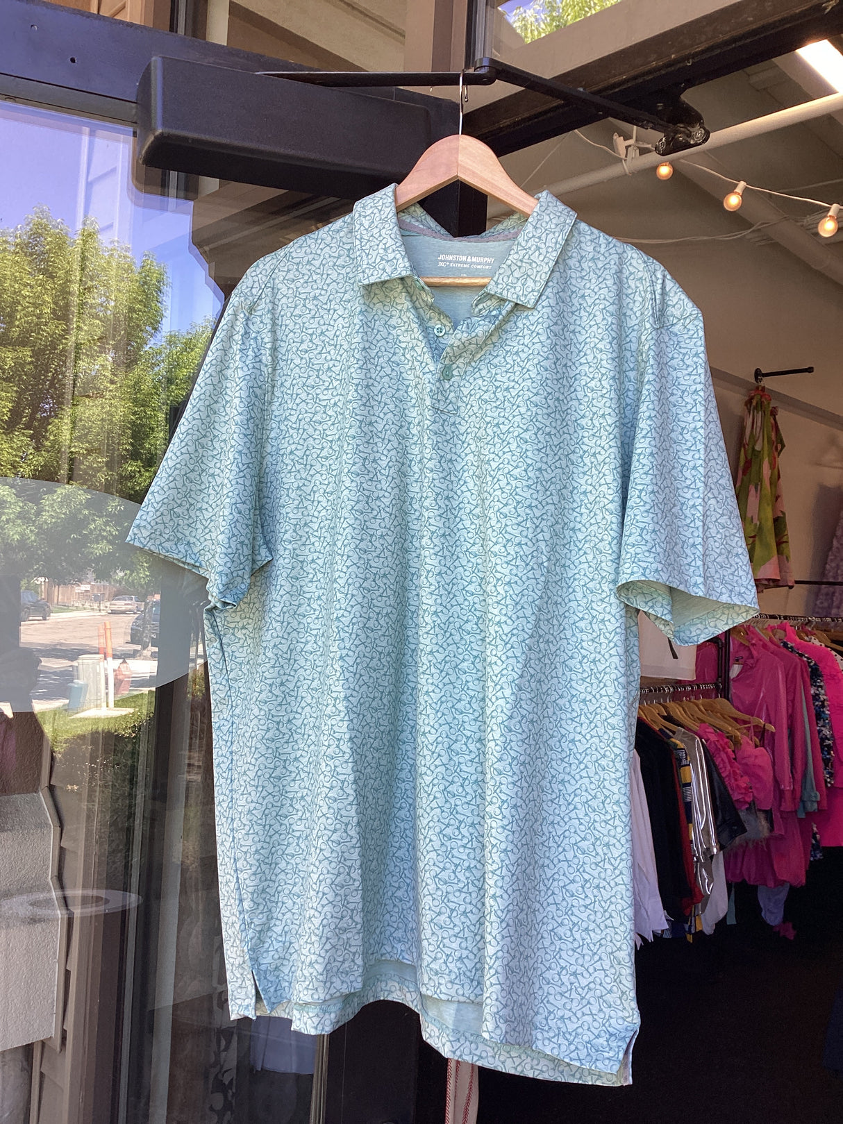 74-22021 Golf Green Ball Polo