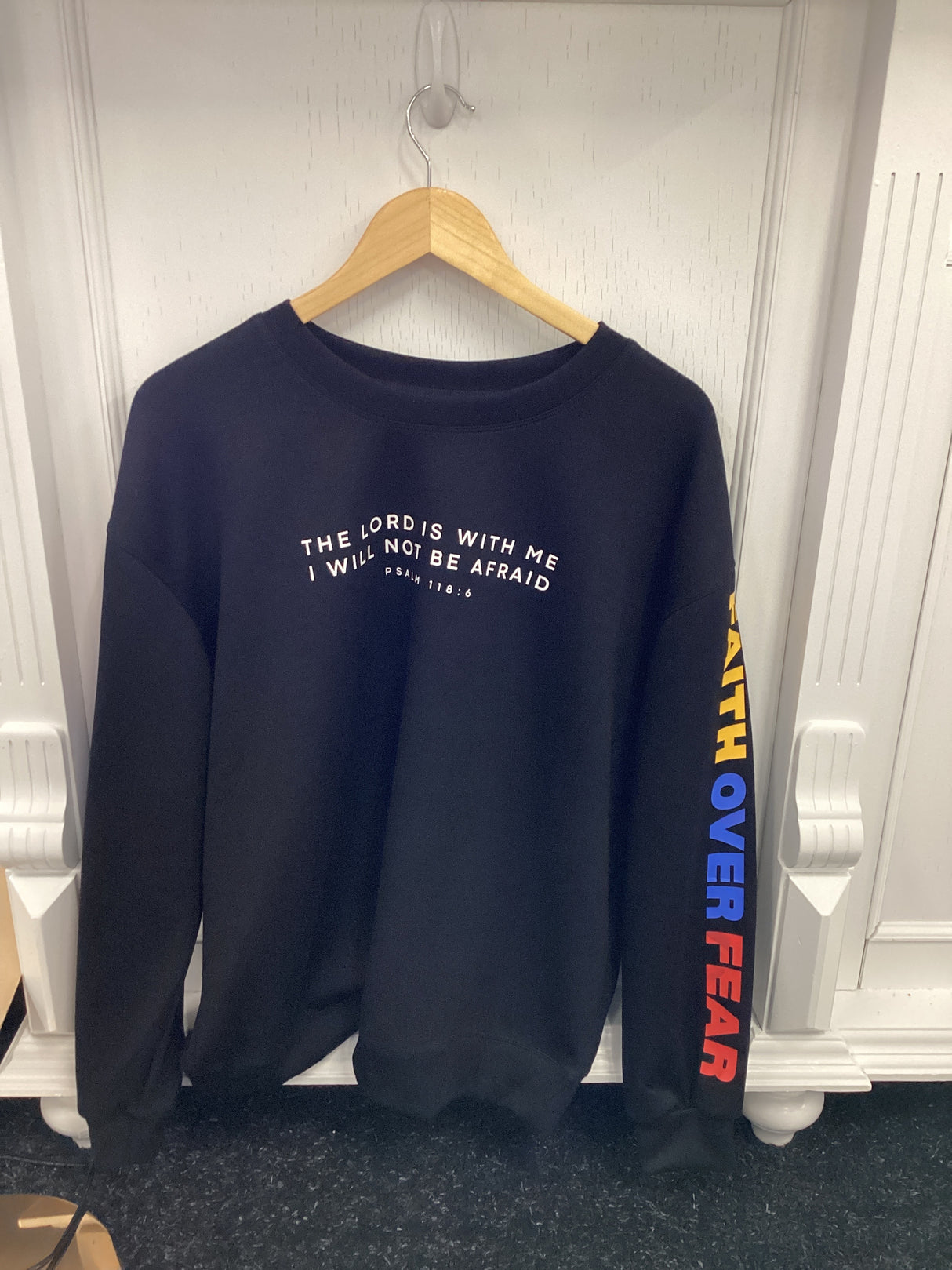 TPPT1007U Faith Over Fear Sweatshirt