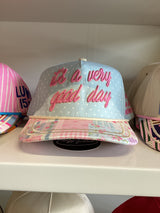 It's a Very Good Day Hat