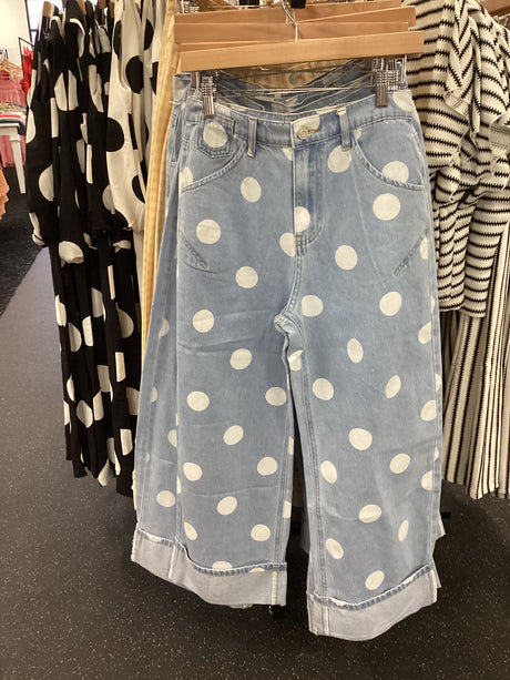 IP300870-02 Polka Dot Denim Barrel