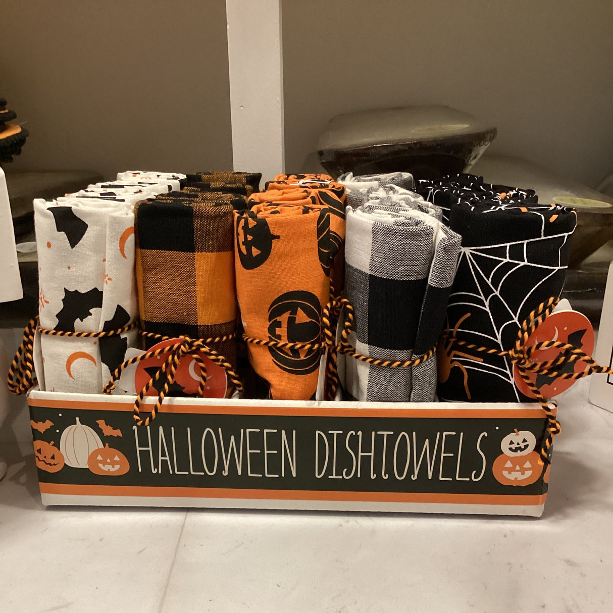 755370 Frightful & Delightful Dish Towels