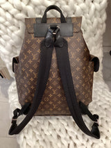 LV Canvas Backpack