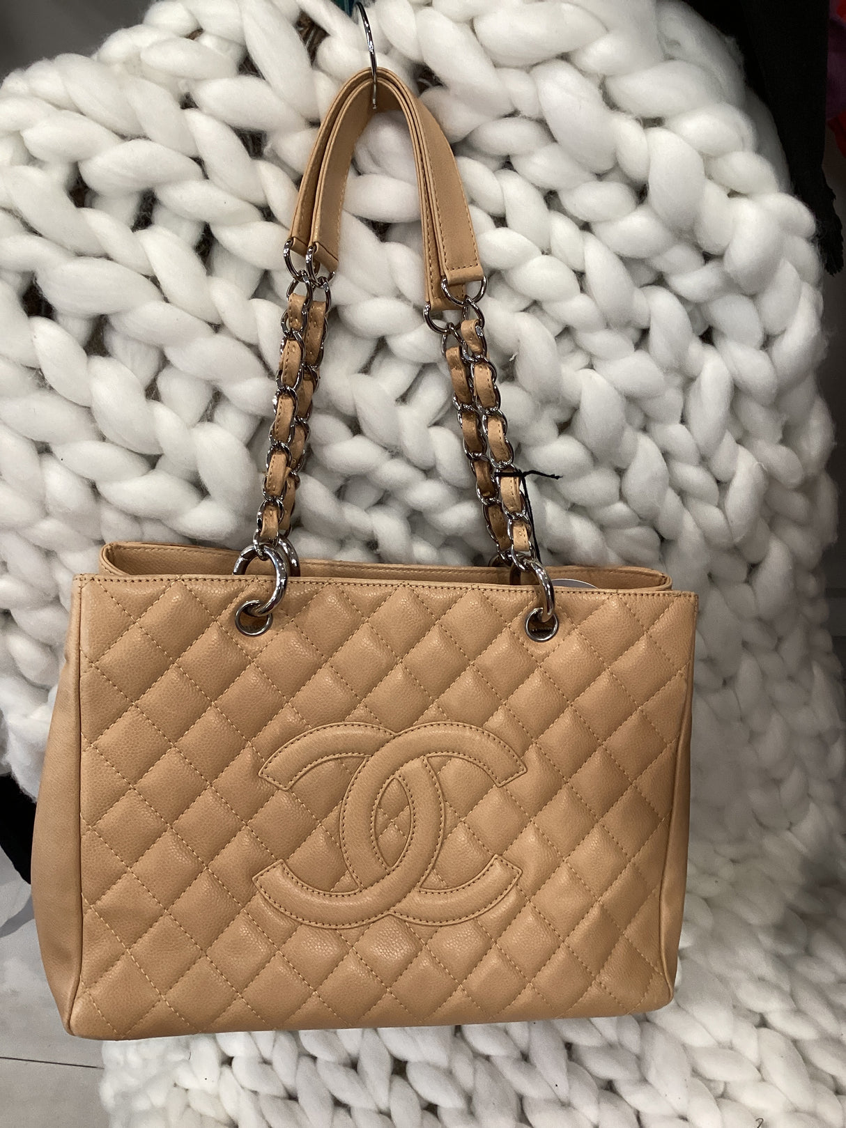 Chanel Brown Caviar Tote