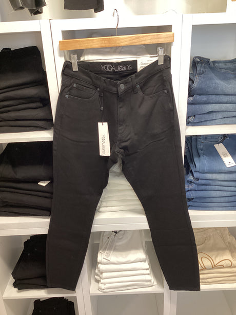 2008BK-R30.IB-Black-All Yoga Jeans (Save 25% OFF)