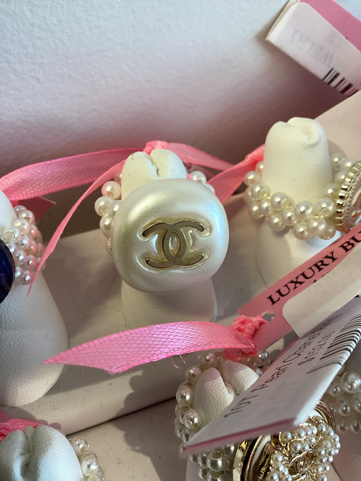 10K Ring Pearl Chanel