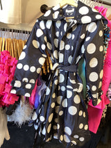 11666 Coat Dress with Dots