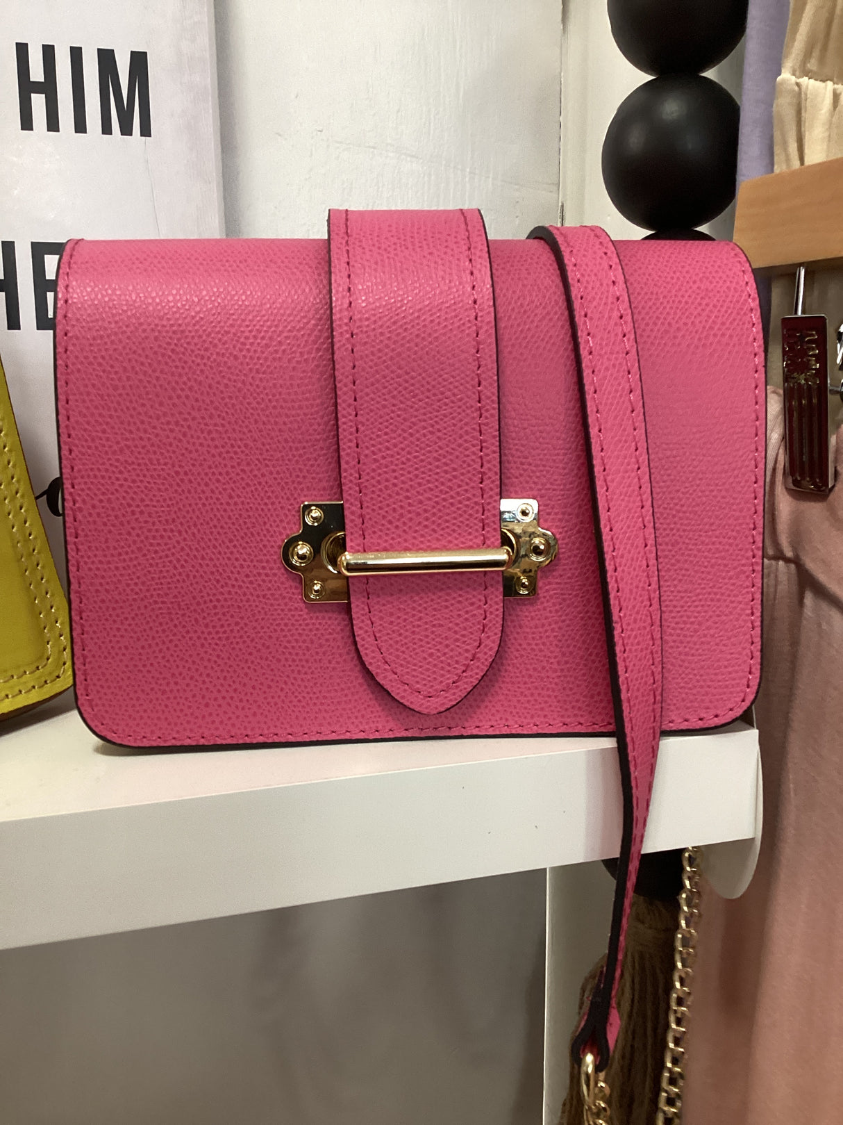 370673 Pink Belt/Crossbody