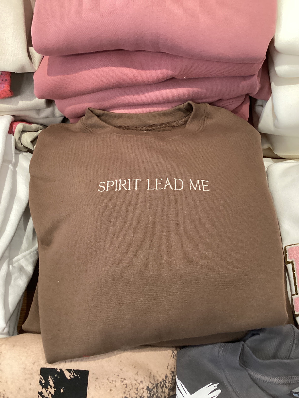 17SRSU SAVIOR "Spirit Lead Me" Sweatshirt