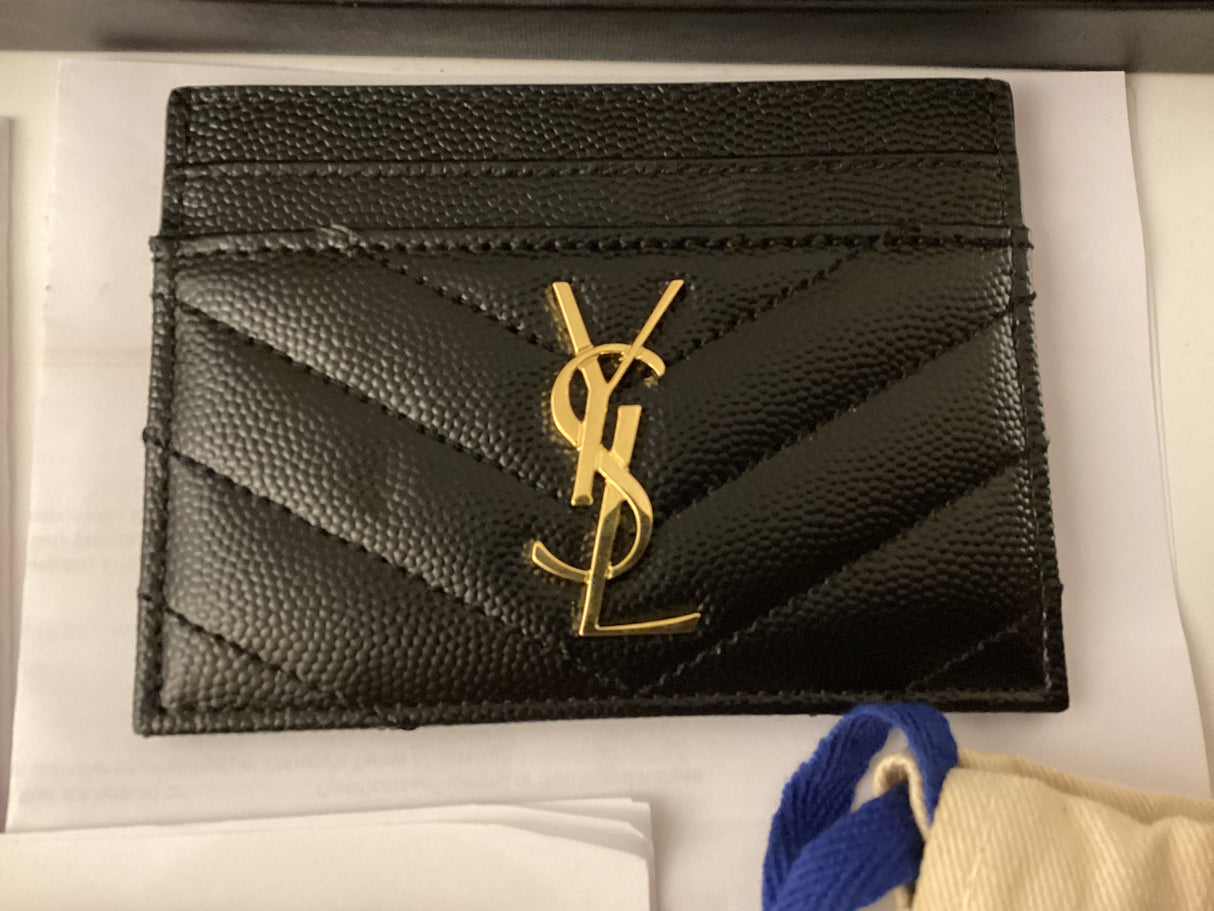 2346 YSL Cassandre Black Chevron