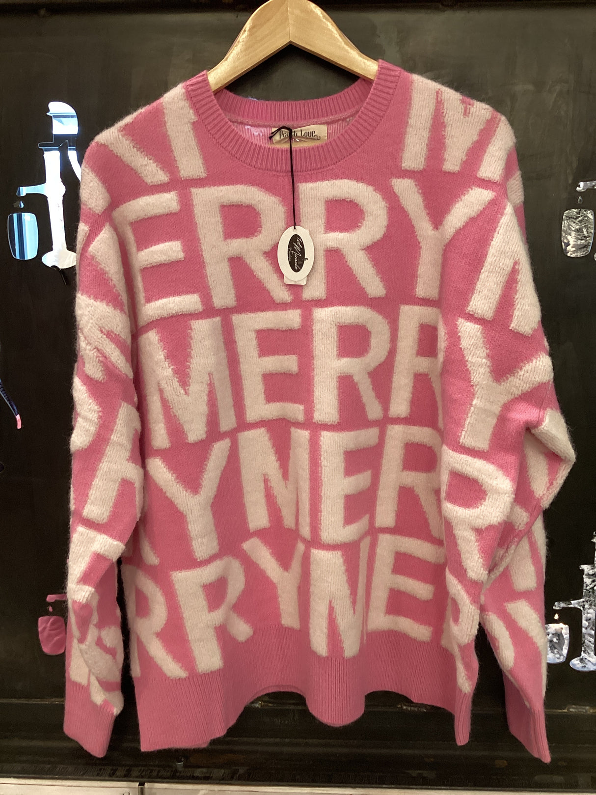 IKT39362-01 Merry 3D Pullover Sweater