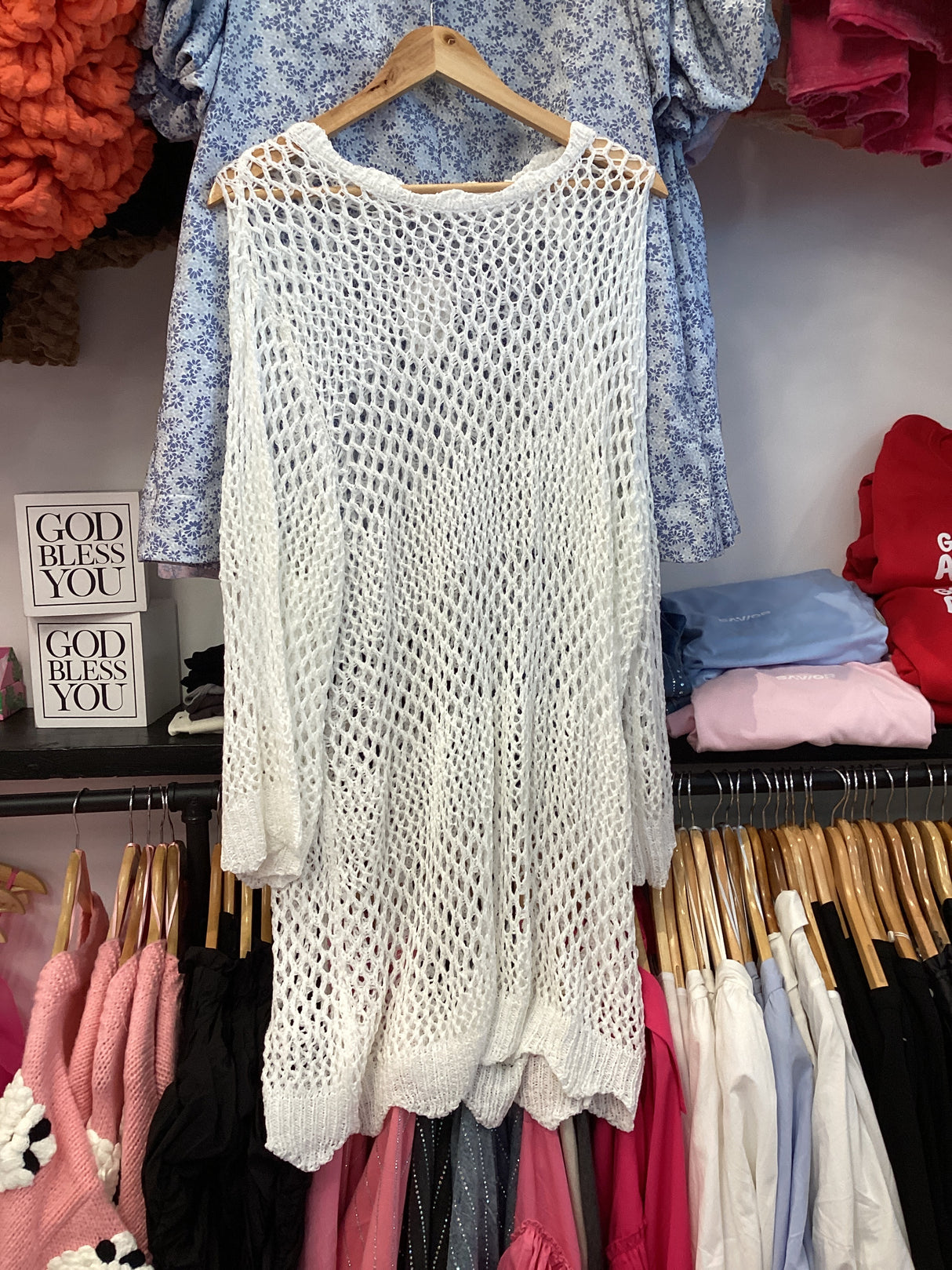 85000214 Milton Crochet Tunic