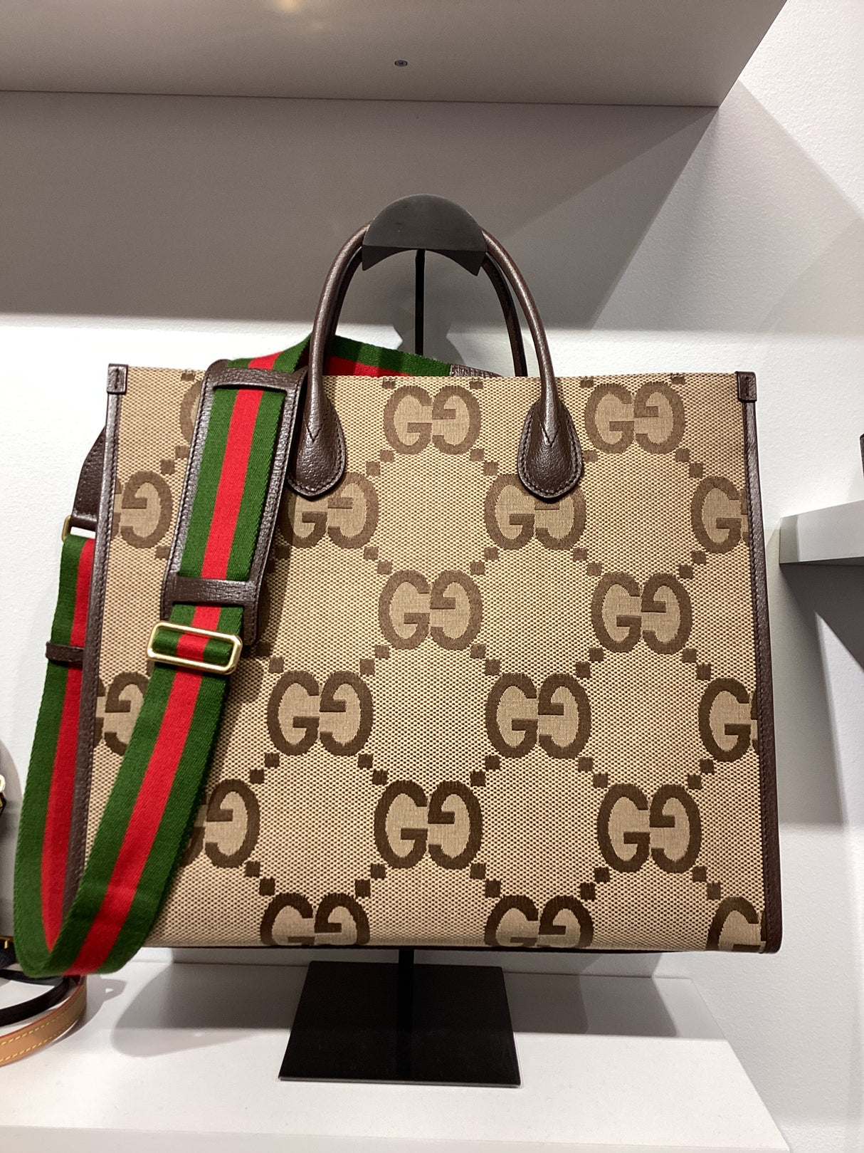 8860882 Gucci Jumbo GG 2 way Tote