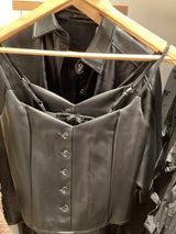 2508-09LTJ Vegan Leather Top