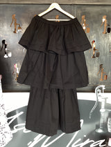 S24800 Wide Leg Pants with Ruffles