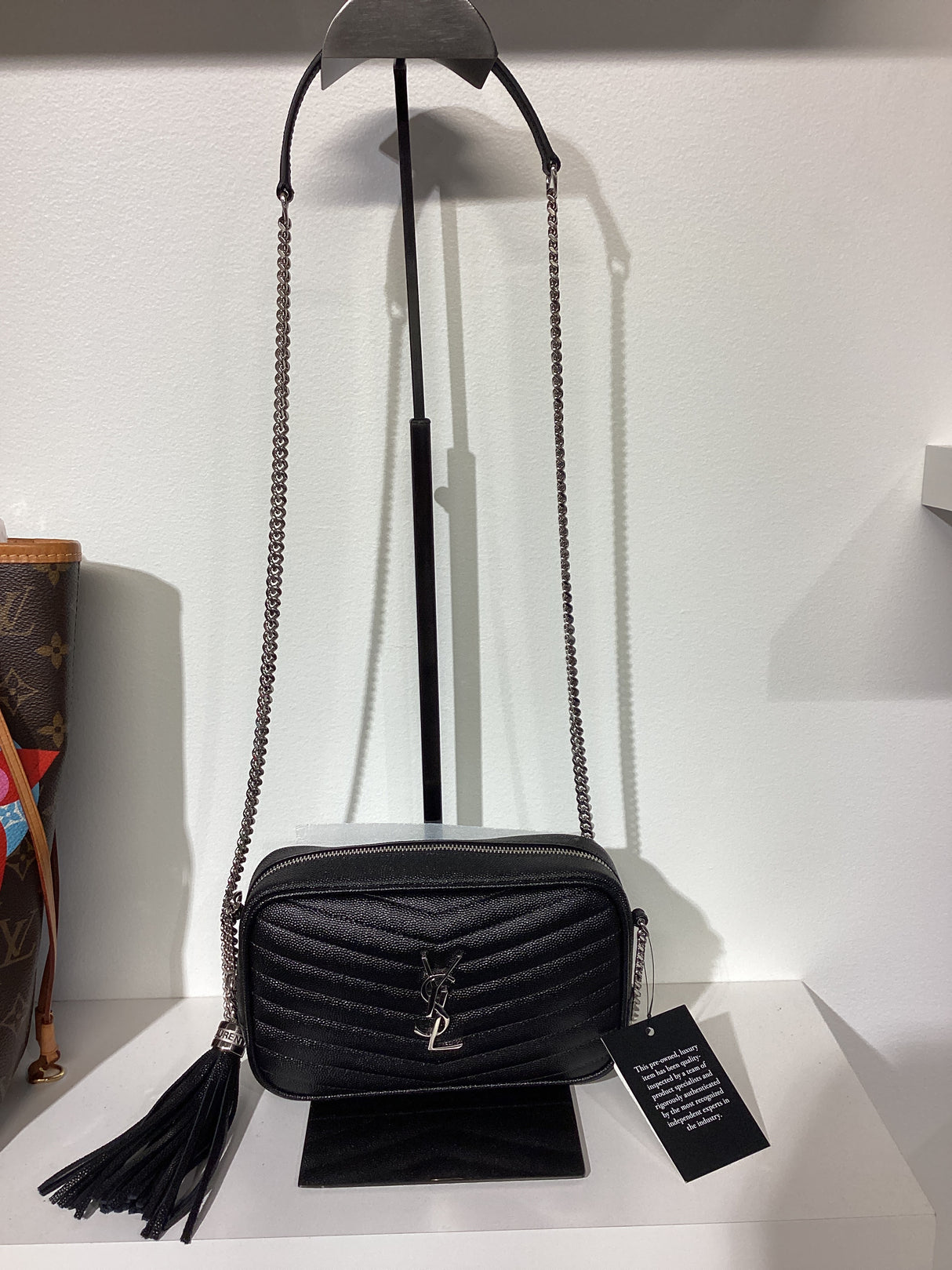 8883296 Saint Laurent Mini Lou Chain Bag