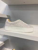 SID-NY Pearl Rhinestone Sneakers