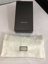 Gucci Brand New Black Icon Leather Gucci Wallet