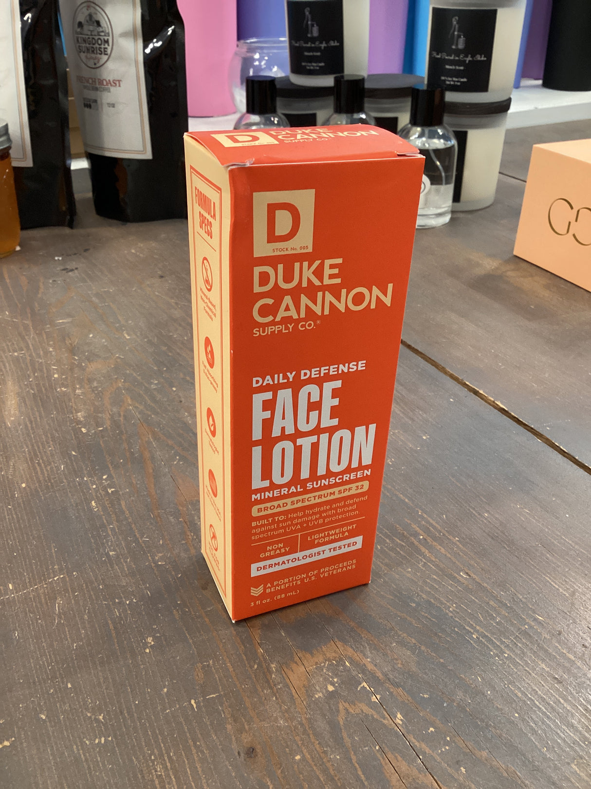 Duke Cannon Daily Defense Face Lotion