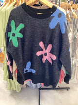 80140096 Jadie Floral Sweaters