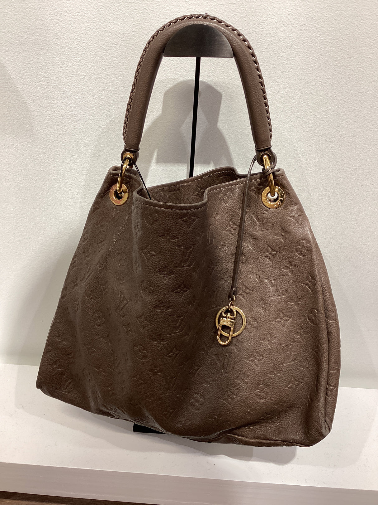 LV Taupe Monogram Shoulder Bag