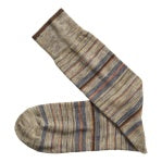 04429709 HEATHER STRIPE SOCKS