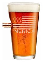 Ben Shot 'Merica Pint Glass