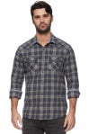 DS-FA24WS2308 KELLERTON LS WESTERN FLANNEL SHIRT