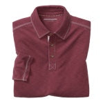 07405544 VINTAGE SLUB LONG-SLEEVE POLO